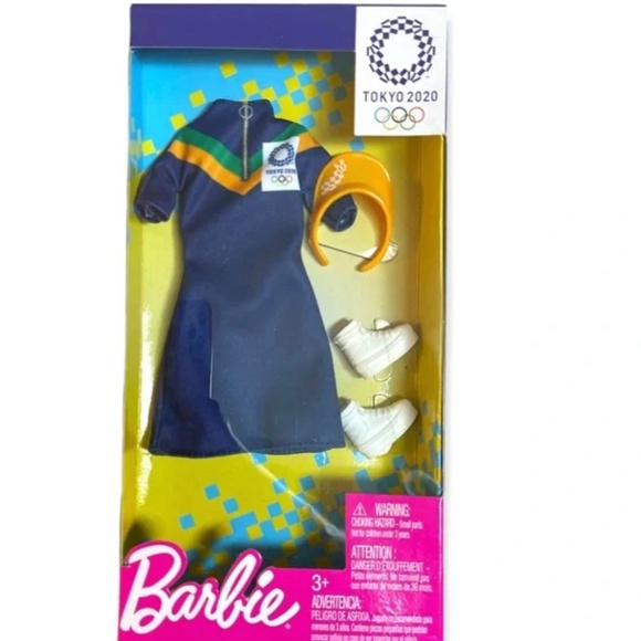 Barbie clothes NRFB Tokyo Olympic 2020 outfit - complete 3/4 - Picture 1 of 2